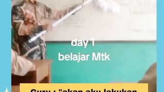 Seperti biasa guru mtk banyak akalnya