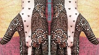new super mahndi design and simple Mahandi design of the day today simple 2