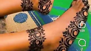 new super mahndi design and simple Mahandi design of the day today simple 4