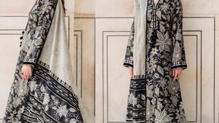 Brand Baroque Printed Suit 3Pc