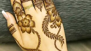 New super mahndi design fingers