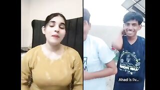 Areesha Ch VS Ahad is Live Live Match  Dono Live Mein Dance Kar Ka Today Live