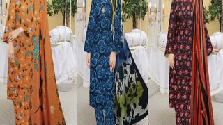 Branded Bareeze Digital Lawn 3Pc