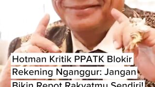 Hotman Paris kritik pedas PPATK mau blokir rekening nganggur 312 bulan? Ini negara atau pusat ribet rakyat?!