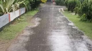 Raining session in Bangladesh Daulatpur college