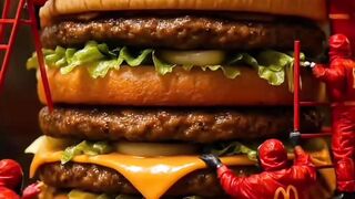 Tiny Fast Food Legends The Giant Combo Creation!
