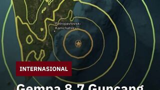 Rusia Dilanda Gempa dan Tsunami Besar!