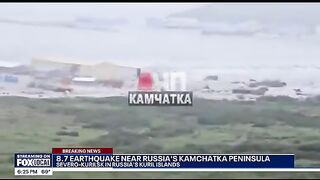 earthquake near Russia leads to tsunami in Kamchatka  FOX 11 LA
