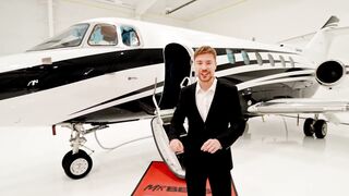Me Beast - Survive 100 Days in a Jet  100,000 Challenge