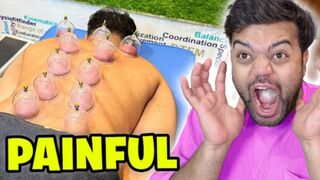 Part 1 .  .  .  Getting Hijama for the First Time  Dont Watch This Video While Eating X