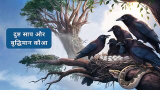 Evil Snake and Wise Crow
