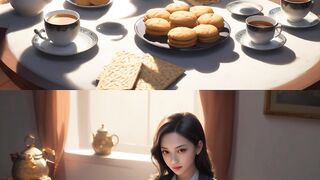 Relaxing Puzzle Find Whats Missing from This Tea  Snack Scene!