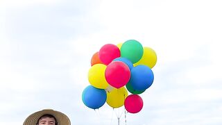 How Many Balloons To Make A Store Fly.