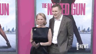 Pamela Anderson, Liam Neeson Reveal What Surprised Them Most About Each Other  E! News.