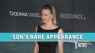See January Jones 13-Year-Old Son Xander Make Rare Public Appearance