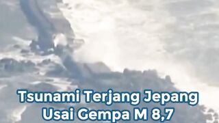 Gempa dahsyat  SR di lepas pantai Kamchatka (30 Juli 2025) memicu tsunami hingga pesisir Hokkaido, Jepang.