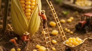 Tiny Workers Build a Giant Taco Feast!