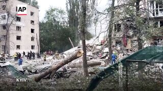 Russia hits Kyiv with missile and drone attack, killing at least