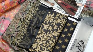 Iznik Maria B crimson mix brands MPrints Code FC87