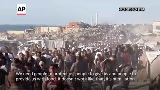 Dozens killed while seeking food in