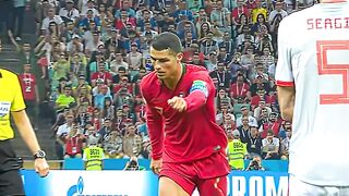 Ronaldo FreeKick goal vs Spain in WC 2018