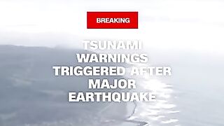 Tsunami Warning after Earthquake