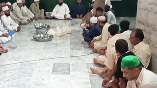 بابا نورشاہ ولی عربی سرکار کے مزار شریف پر جیٹھی جمعرات کواللہ ہو کی محفل سجائی گئی