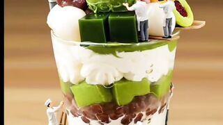 Miniature Marvels Crafting a Giant Matcha World