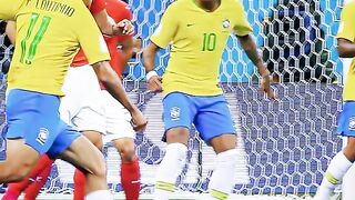 Brazilian defender coutinho freekick