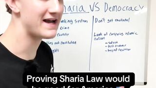 شاب أمريكي يريد تطبيق الشريعة الإسلامية