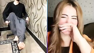 Tango private live show pk Pakistani vs Indian hot girls radha pat -1