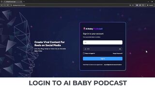 AI Baby Podcast Review  The Unlimited Viral Baby Video Creator
