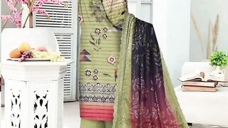 Product Name 3 Pcs Womens Unstitched Lawn Embroidered Suit RS 4600