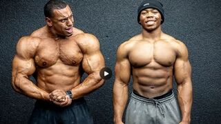 18yr Old Has The Best Natural Physique! Julian Fitzgerald with Larry Wheels