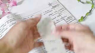Old Book PageRose Bouquetbest out of Waste