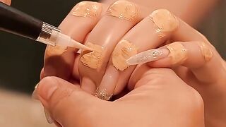 Relaxing ASMR skincare