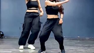 Young girls dance show