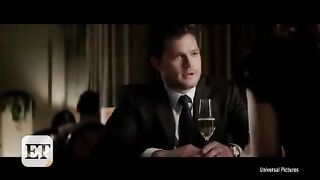 Fifty Shades Darker Sneak Peek Christian and Ana Heat Things Up in an Elevator.