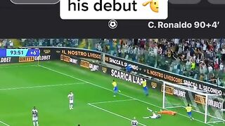 Cristiano Ronaldo first goal with his new club #cristianoronaldo #alnassr