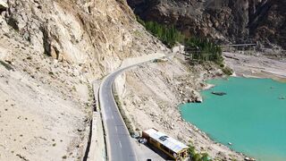 The Beautiful Attabad Lake.