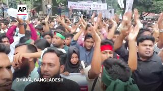 Students pledge to build new Bangladesh at political rally in