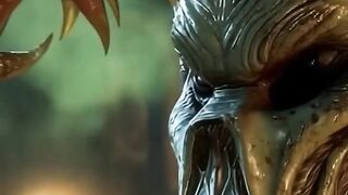 Predator Yautja Ritual  The First Scar of the Blooding Mark
