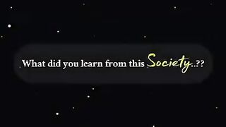 Reality of society watch full video