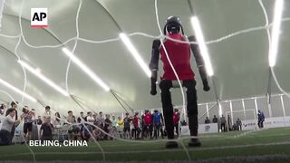 China hosts a sports tournament for AI
