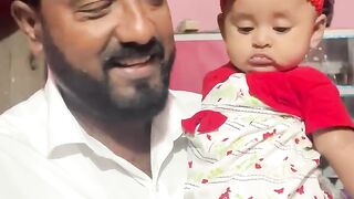 Baby first time feeding