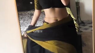 Glamour in saree