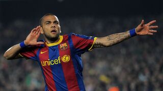 9 buts sublimes de Dani Alves au FC Barcelone
