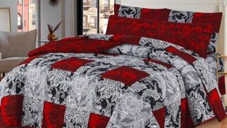 Product Name 7 Pcs Cotton Salonica Printed Comforter Set RS4600