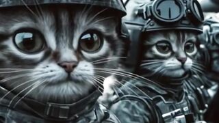 Combat cat squad