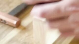 Amazing Woodwork with a Japanese Plane